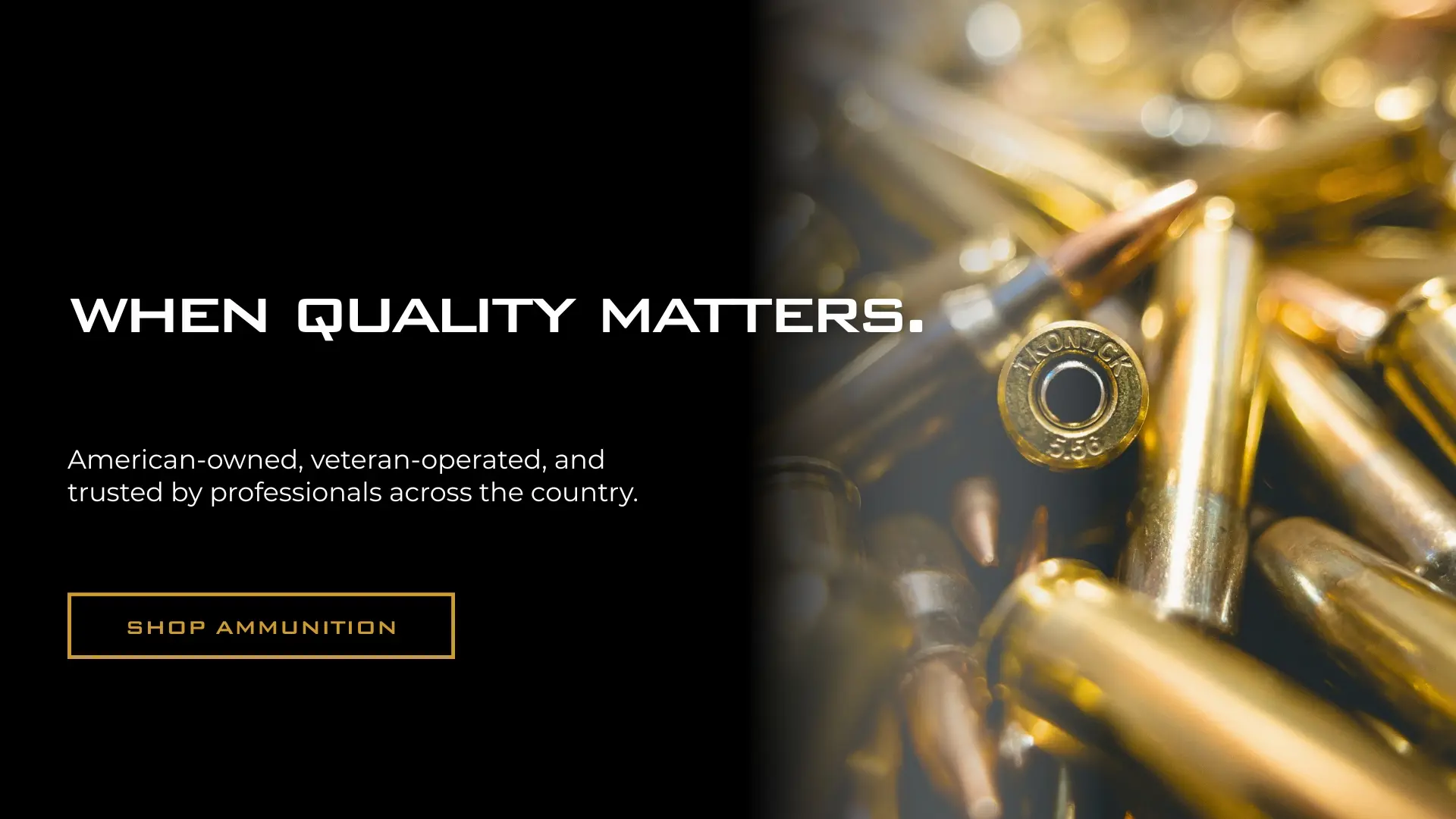 Ammo Built With Discipline | Ikonick USA